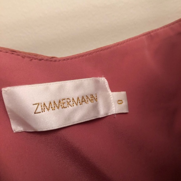 NWOT Zimmermann Sueded Bodice Strapless Dress - Picture 5 of 7